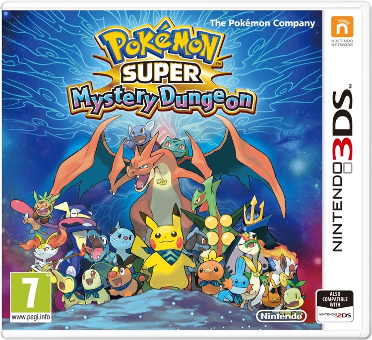 European Pokemon Super Mystery Dungeon Boxart