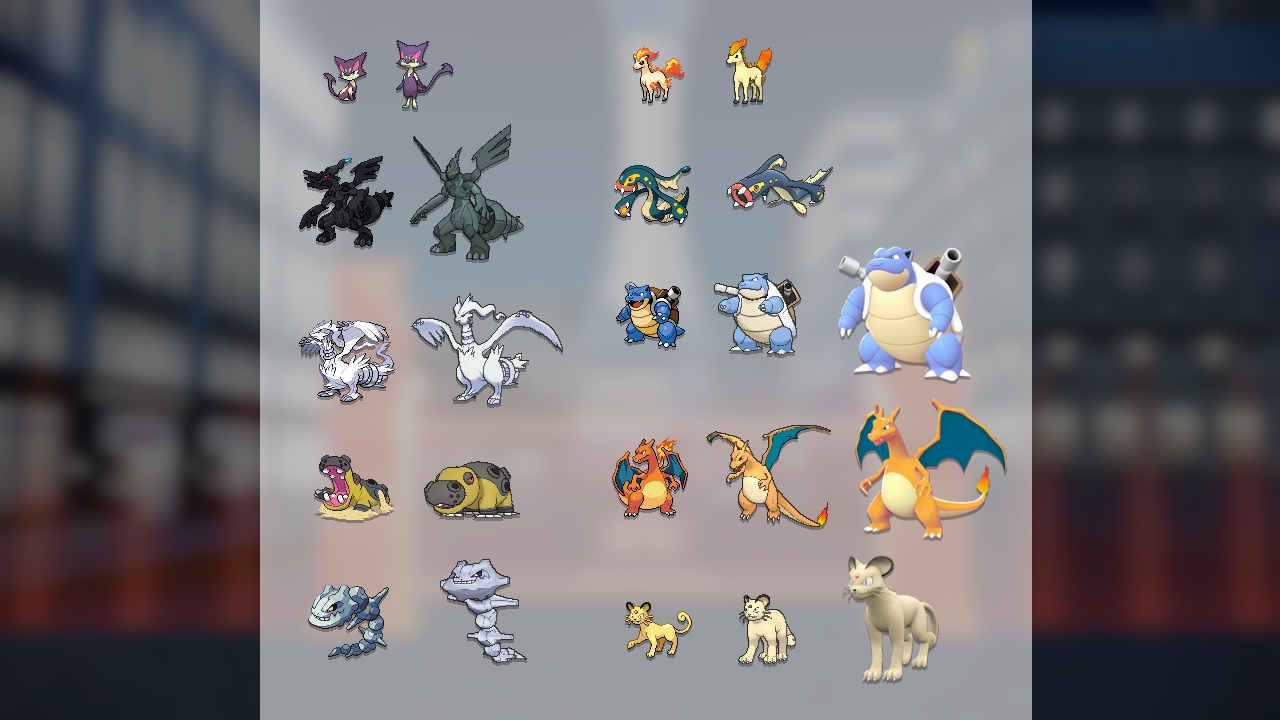 Pokemon 3D Model Comparison
