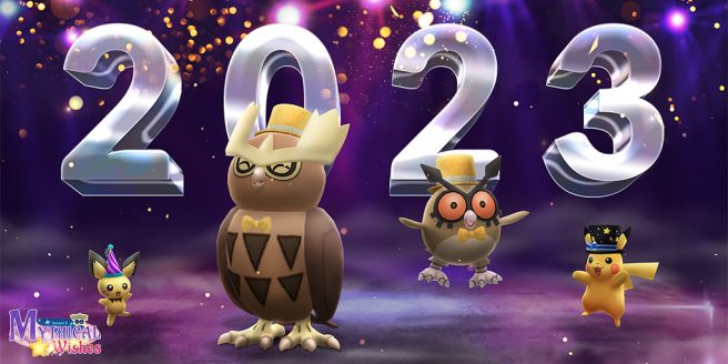 Pokemon GO New Year's 2023 event
