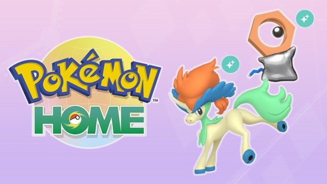 Pokemon Home Shiny Keldeo, Shiny Meltan distributions