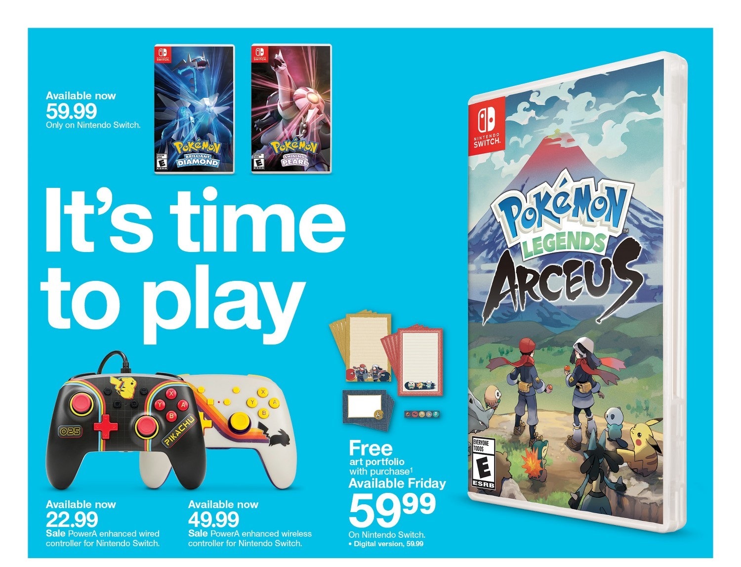 Where to pre-order Pokemon Legends: Arceus