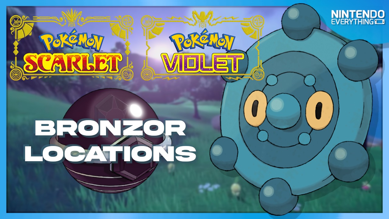 Pokémon Scarlet and Violet: Where to find Bronzor