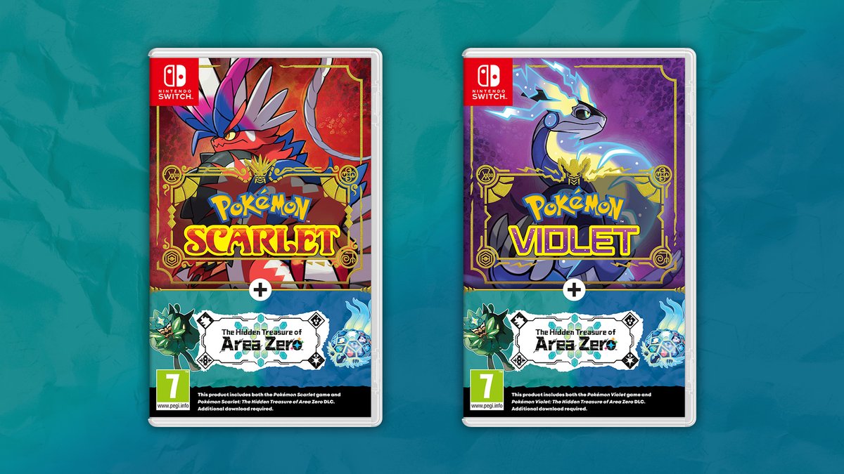 Pokemon Scarlet Violet DLC physical