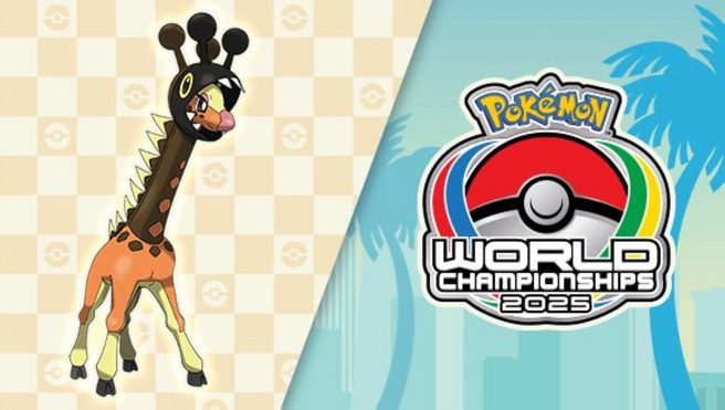 Pokemon Scarlet Violet Farigiraf distribution 2025 World Championships