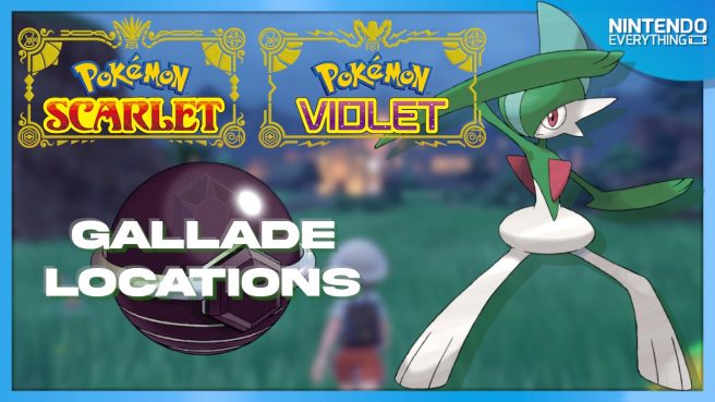 Pokemon Scarlet Violet Gallade location