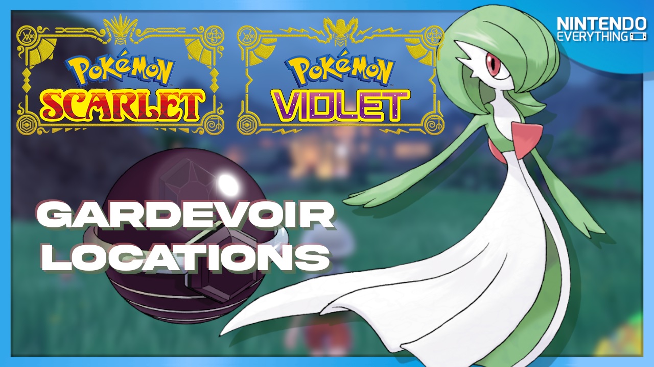 Pokemon Scarlet and Violet Gardevoir location guide