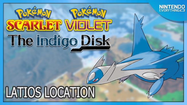Pokémon Scarlet and Violet Latios Location