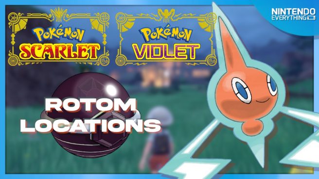 Pokemon Scarlet Violet Rotom location