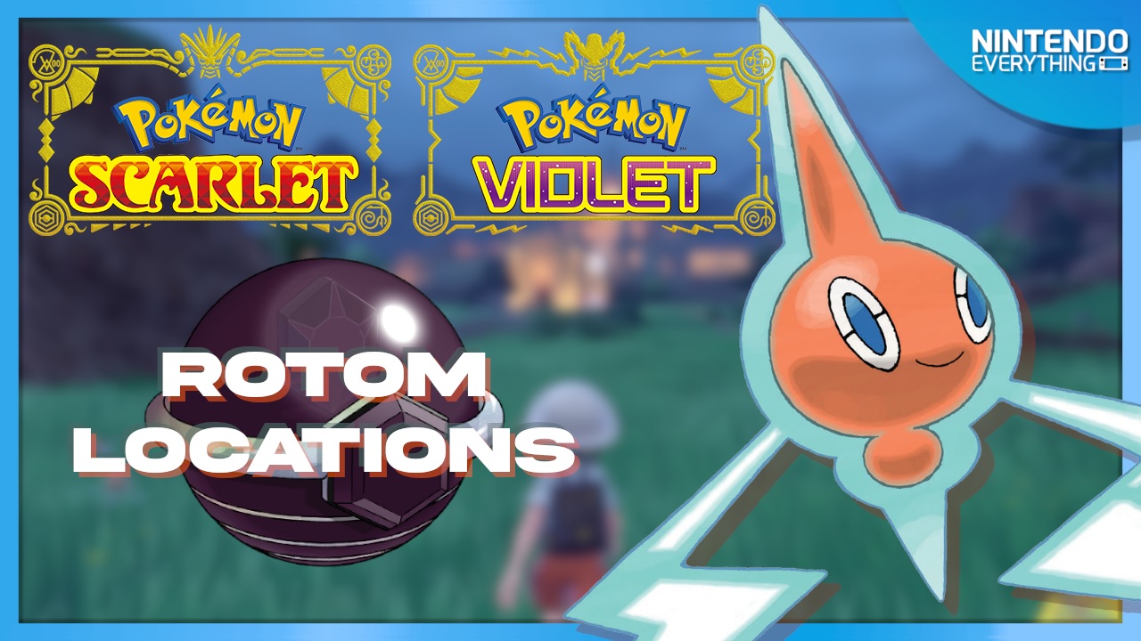 Pokemon Scarlet and Violet Rotom location guide