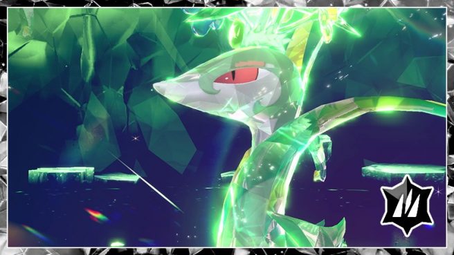 Pokemon Scarlet Violet Tera Raid Battle Serperior