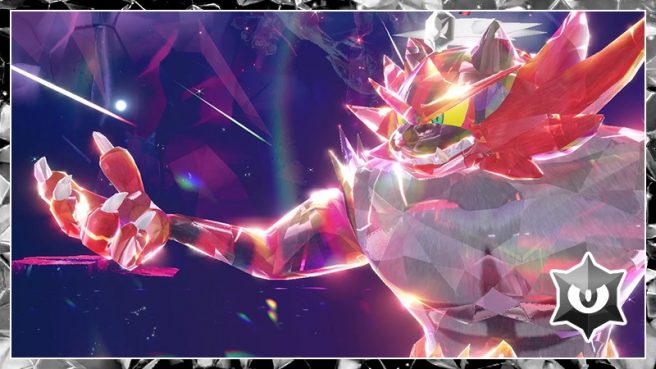 Pokemon Scarlet Violet Tera Raid Incineroar