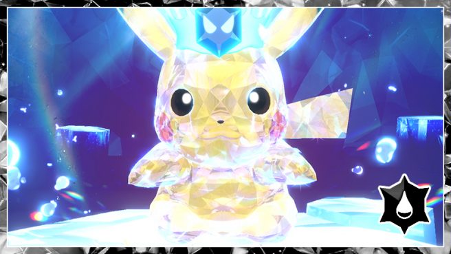 Pokemon Scarlet Violet Tera Raid Pikachu Pikachu Water