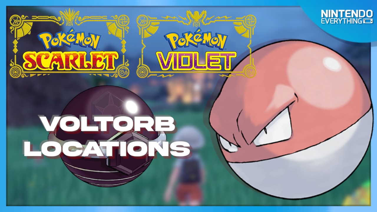 Pokemon Scarlet and Violet Voltorb