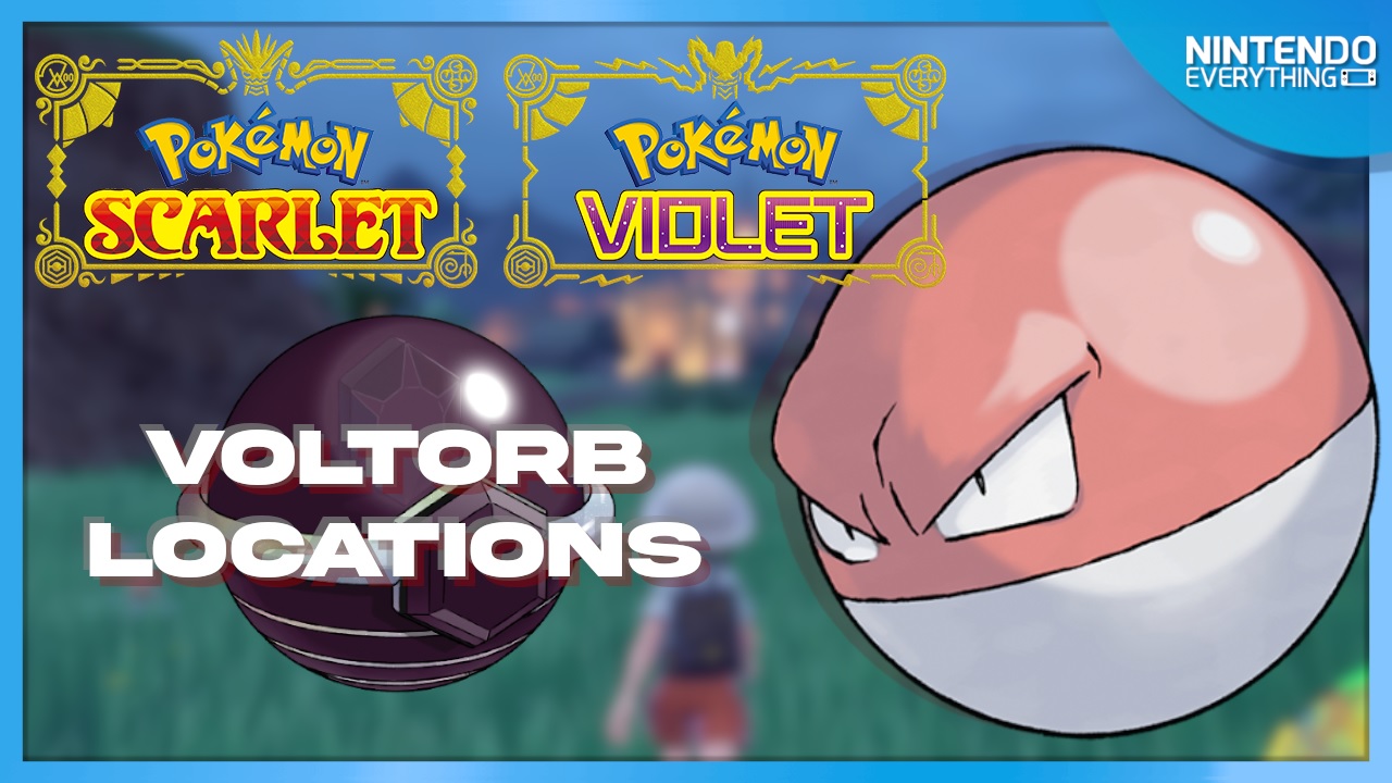 Pokémon Scarlet & Violet: How to Get and Evolve Voltorb