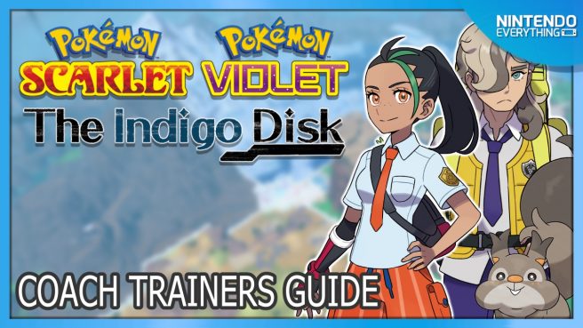 Pokemon Scarlet Violet coaches guide