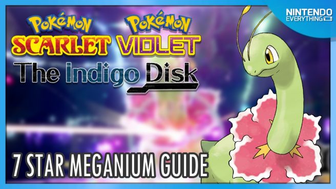 Pokemon Scarlet and Violet 7 Star Meganium Guide
