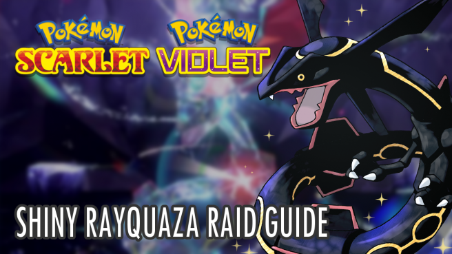 Pokemon Scarlet and Violet Shiny Rayquaza Raid Guide