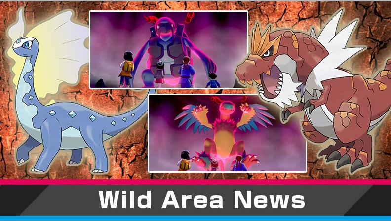 ◓ Evento da 'Wild Area' em Agosto: Encontre em 'Max Raid Battles' Pokémon  do tipo Água, Terrestre e mais