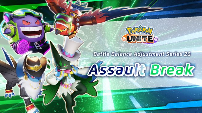 Pokemon Unite 1.18.1.2 Assault Break update