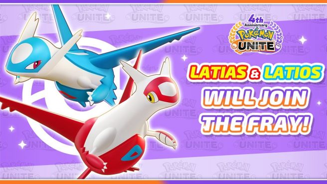 Pokemon Unite Latias and Laios
