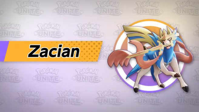 Pokemon Unite Zacian