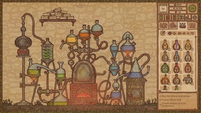 Gameplay des Potion Craft Alchemist Simulators