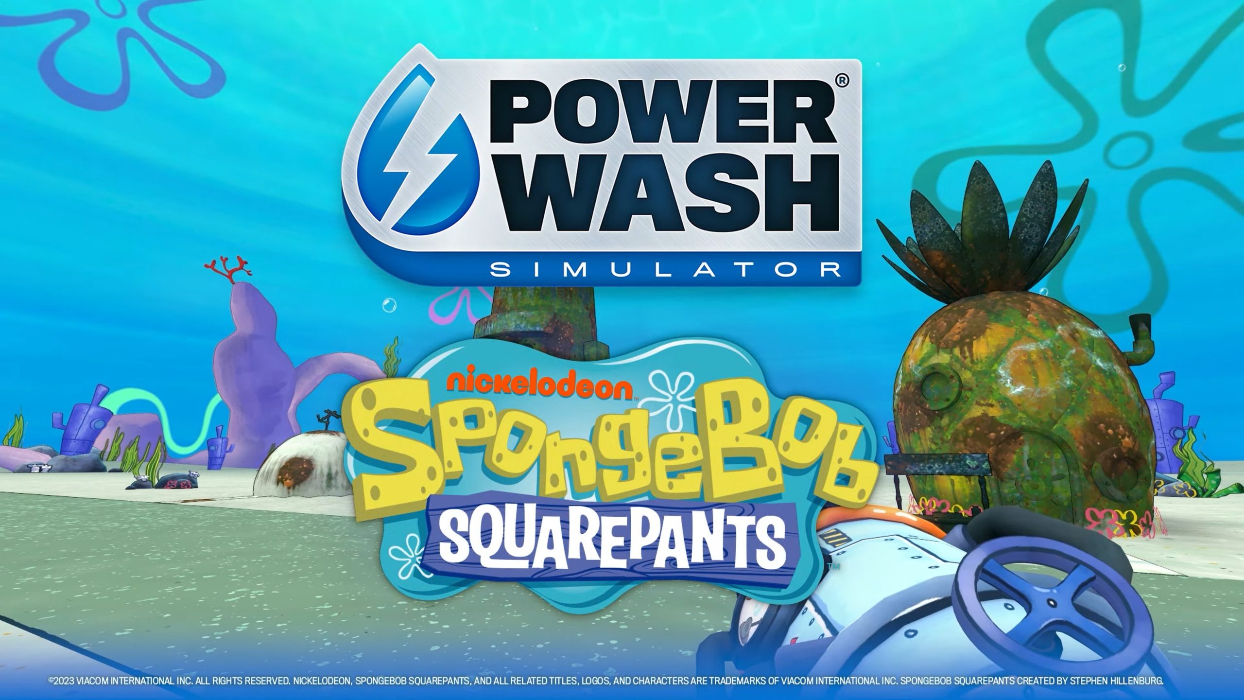 PowerWash Simulator reveals SpongeBob SquarePants DLC