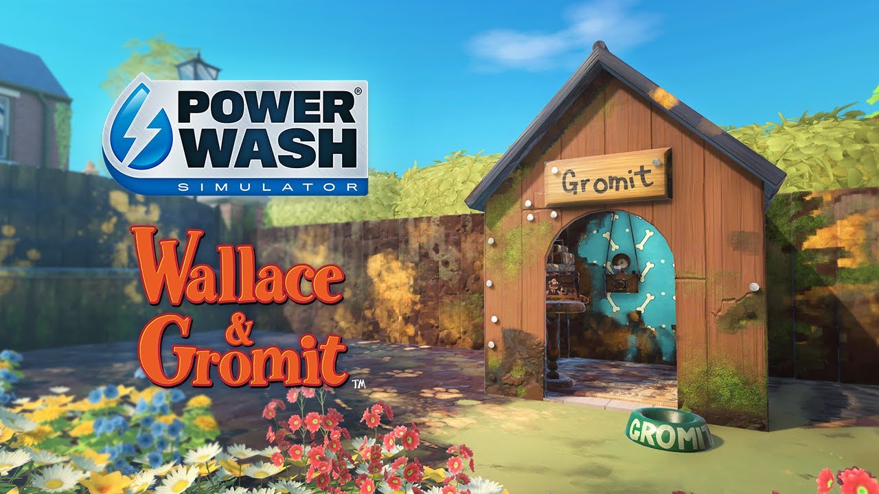 PowerWash Simulator Wallace & Gromit DLC