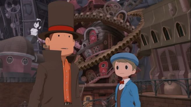 Professor Layton e o Novo Mundo do Steam Nível 5 Visão 2024