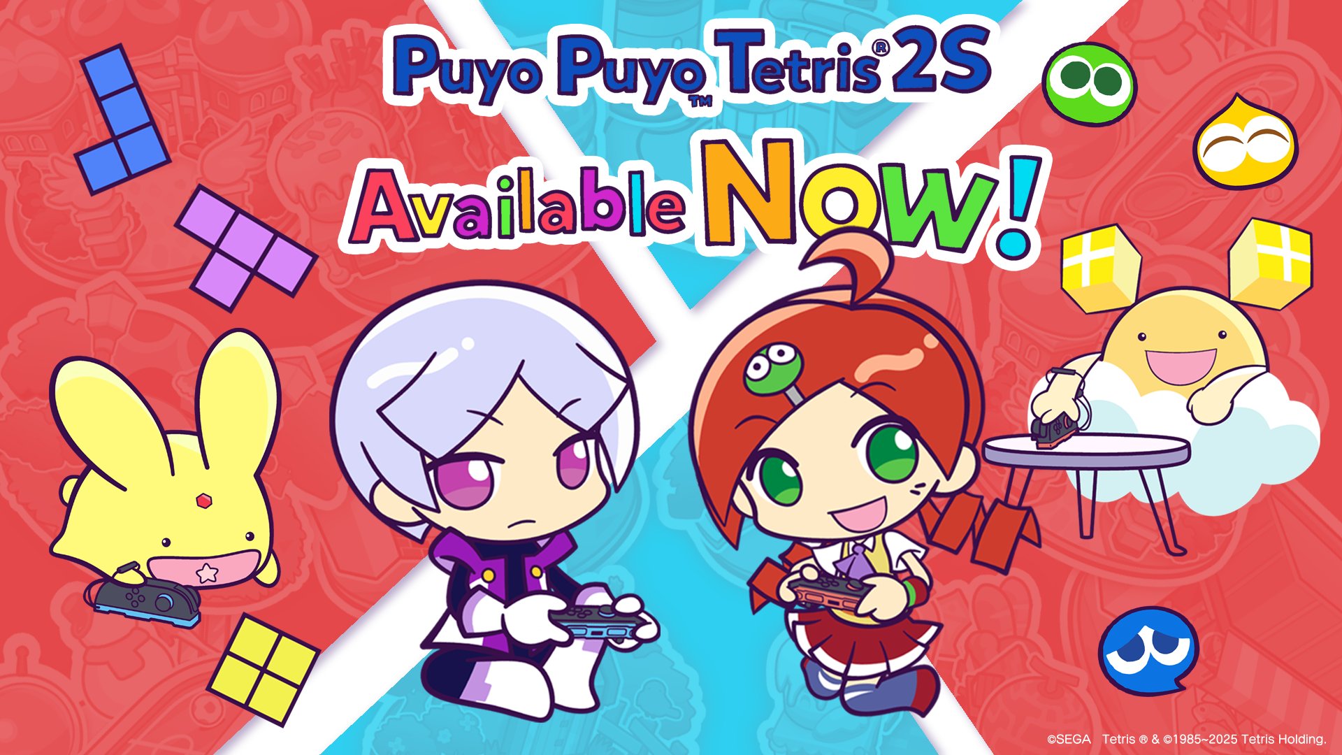 Puyo Puyo Tetris 2S Launches on Nintendo Switch 2: SEGA Delivers Ultimate Puzzle Crossover