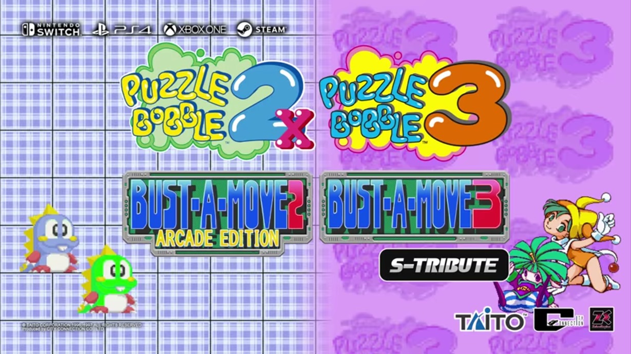 Puzzle Bobble 2X / Bust-A-Move 2 Arcade Edition & Puzzle Bobble 3 / Bust-A-Move 3 S-Tribute