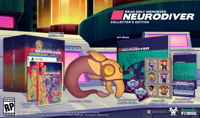 Read Only Memories Neurodiver release date physical