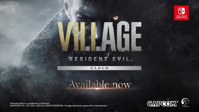 Resident Evil Village Cloud trailer