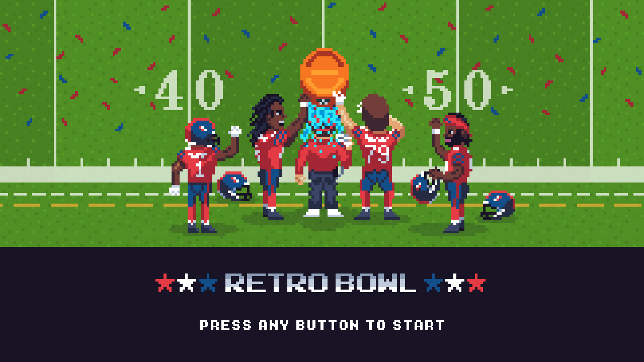 Retro Bowl update out now on Switch (version 1.0.2), patch notes