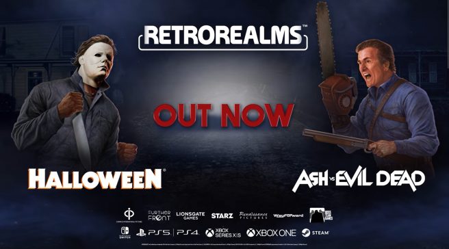 RetroRealms Halloween Ash vs Evil Dead trailer