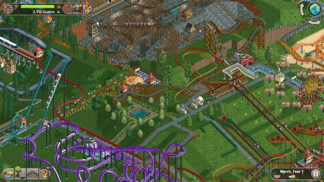 RollerCoaster Tycoon Classic trailer