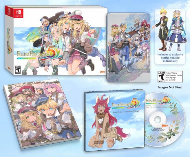 Rune Factory 5 limited edition