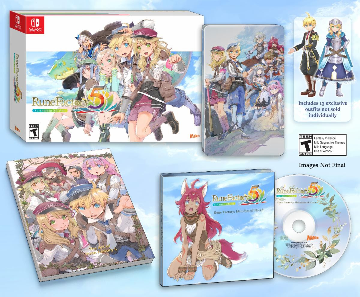 Rune Factory 5 limited edition revealed for North America and Europe