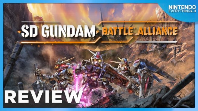SD Gundam Battle Alliance review