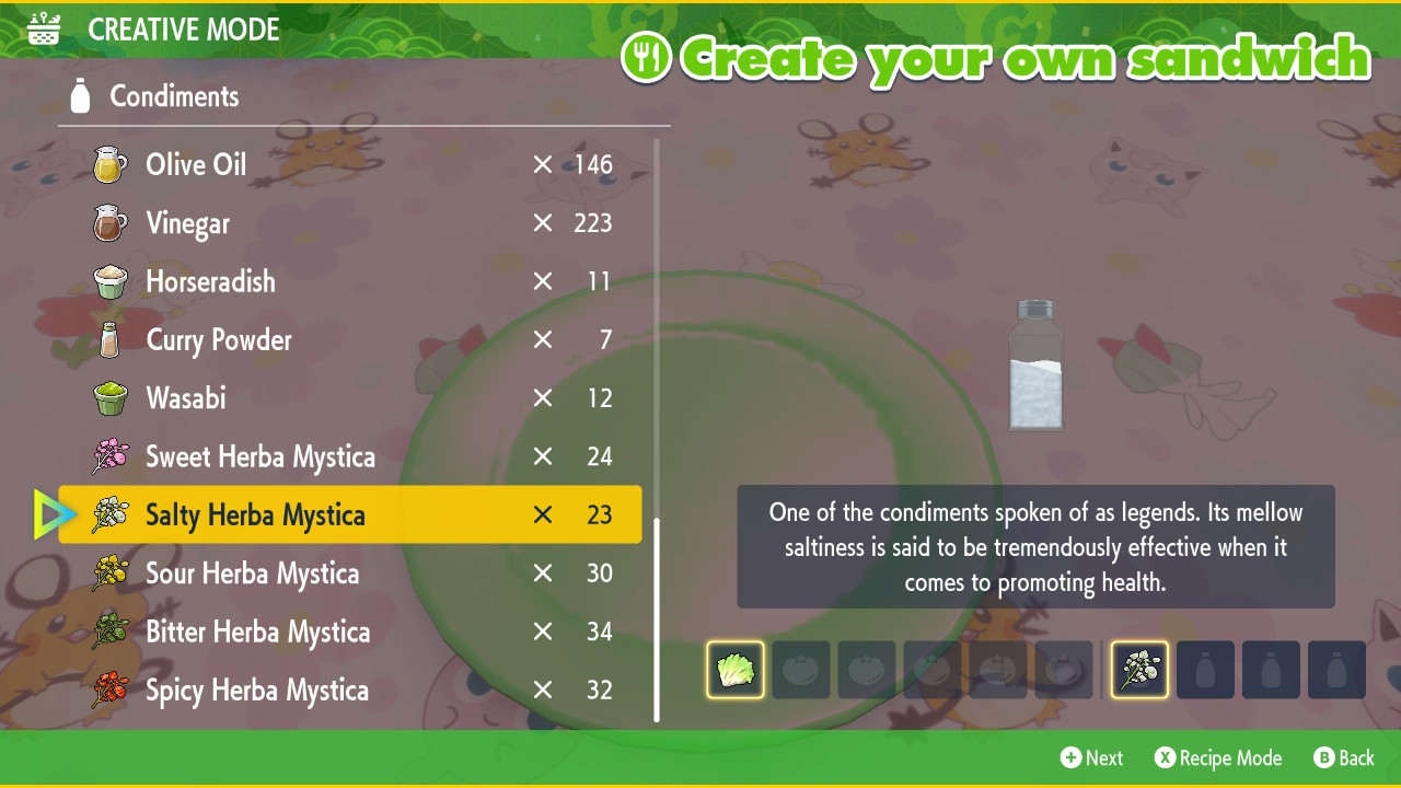 Pokemon Scarlet and Violet, Sandwich Recipes Guide - Ingredients &  Location