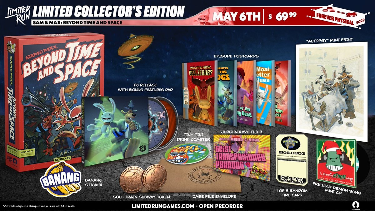 Sam & Max: Beyond Time and Space physical