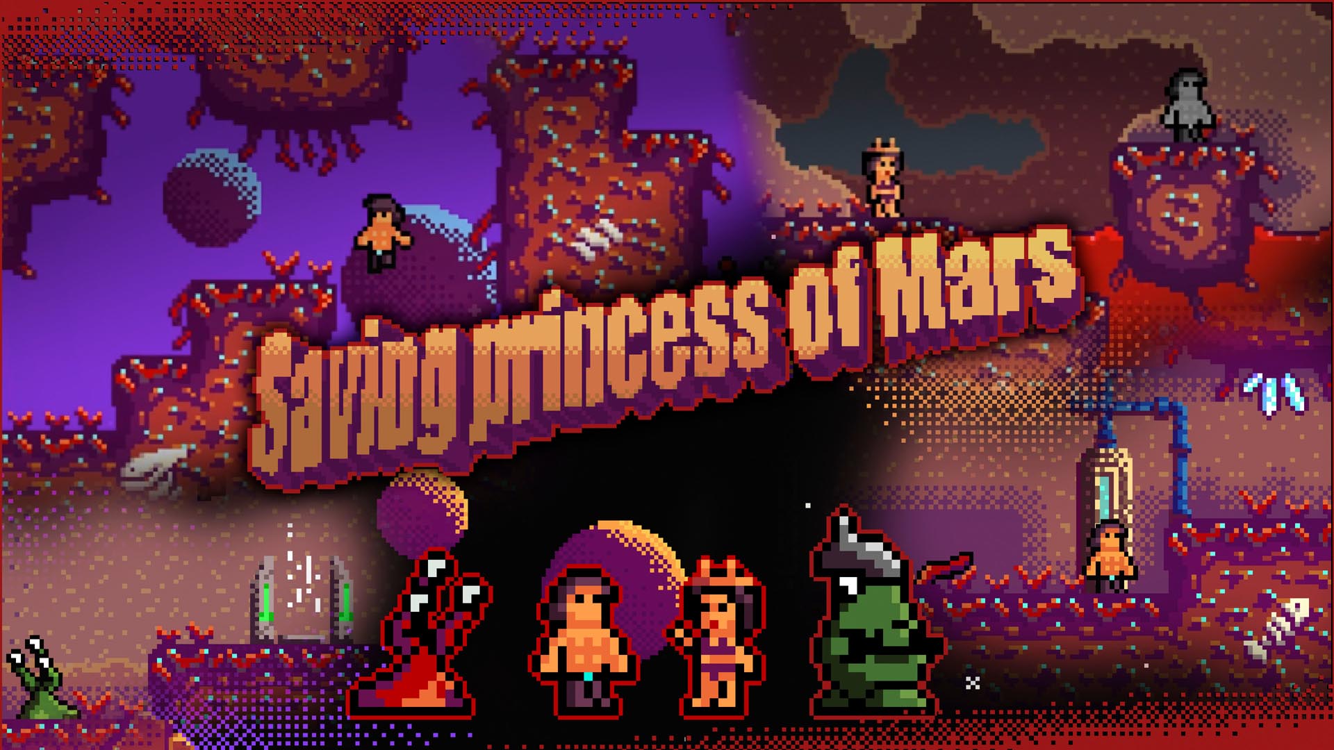 Saving Princess of Mars Launches on Nintendo Switch: Retro Platformer Arrives November 6