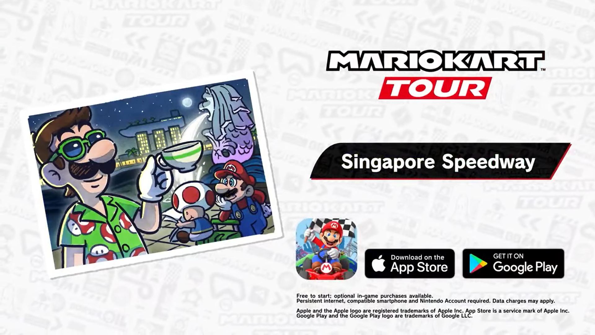 Mario Kart Tour on X: Tours take place in various real-world cities in # MarioKartTour . Tap the image and tweet the displayed text to receive a  randomly selected trailer of one of