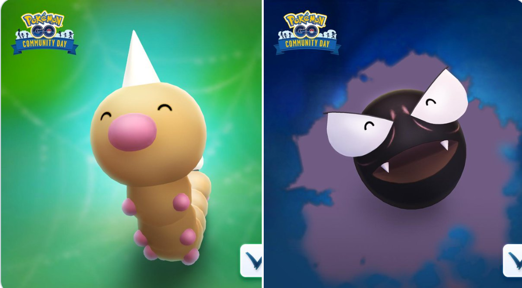 Pokemon Go Gastly And Weedle Selected For June And July Community Day Nintendo Everything