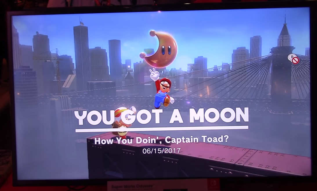 Super Mario Odyssey Off Screen Footage Shows Where To Find Captain Toad In The Game 3928