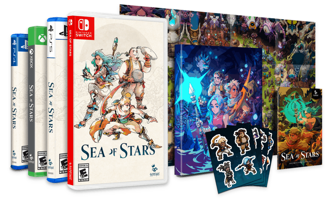 Sea of Stars physical release detailed