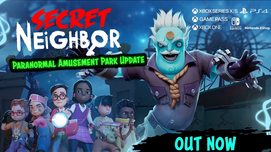 Secret Neighbor Paranormal Amusement Park update patch notes