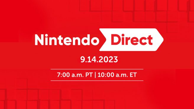 September 2023 Nintendo Direct live stream