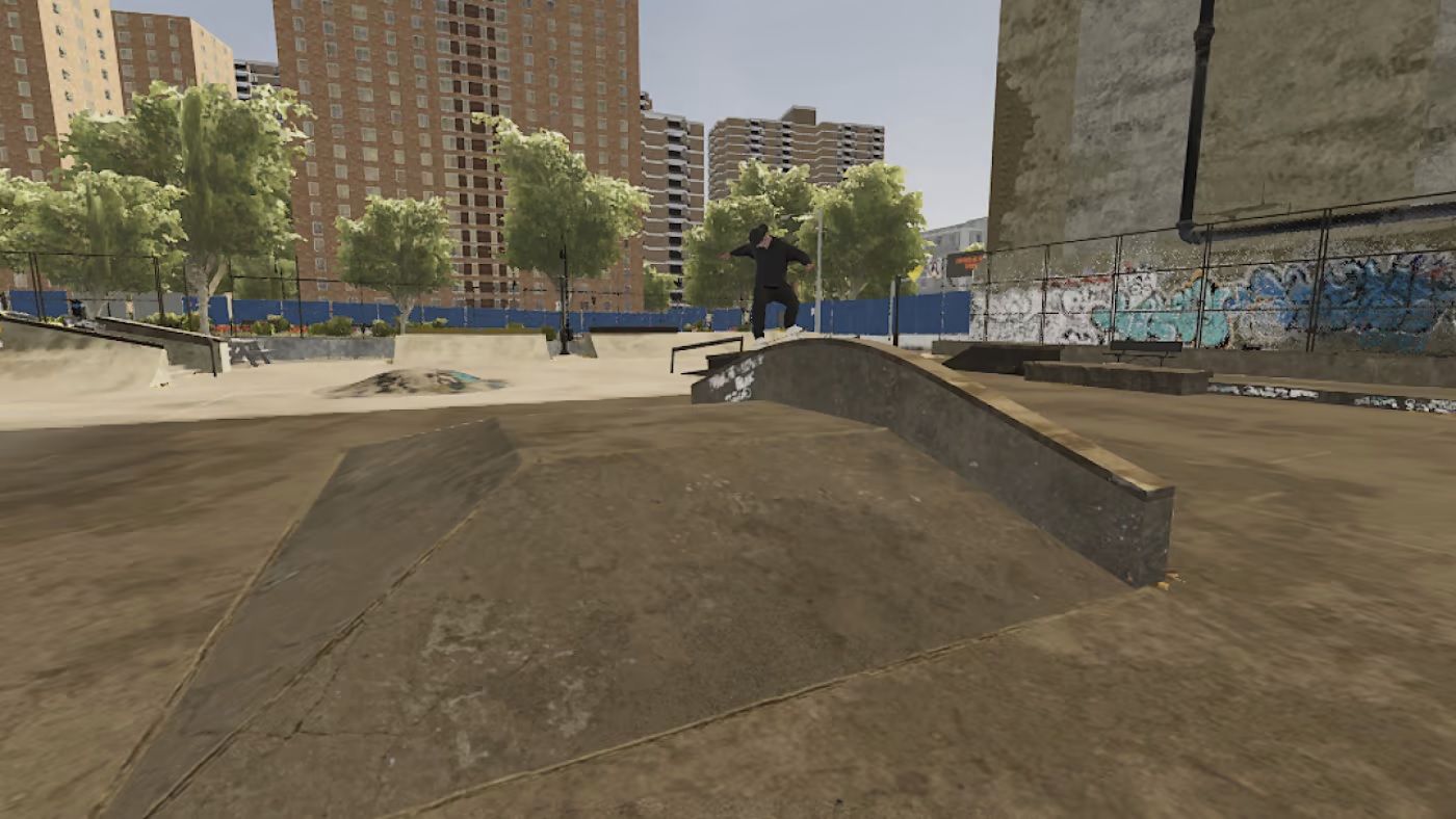 Session: Skate Sim gameplay