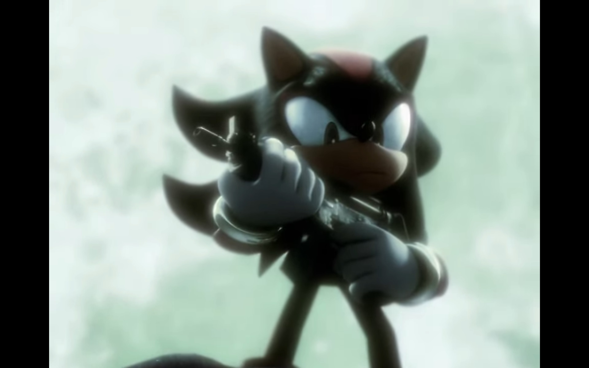 Shadow the Hedgehog gun